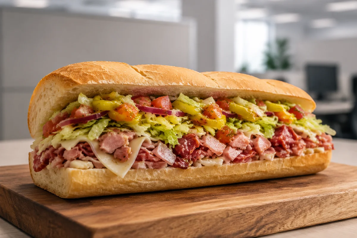 Chopped Italaian Hoagie